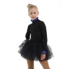 IceDress - Thermal Body  (Black with Cornflower Flounce)