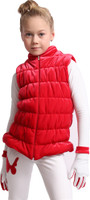IceDress Figure Skating Vest - Thermal - Velvet (Red)