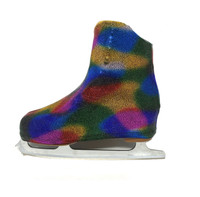 Metallic Figure Skating Boot Covers by Kami-So - Rainbow