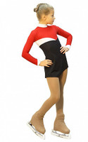 IceDress Figure Skating Dress - Thermal - Todes (Red, Black and White)