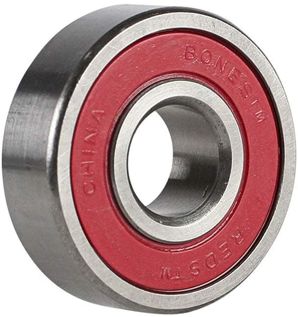 Bones Reds Precision Skate Bearings 8 Pack w/ 4 Spacers Skateboarding