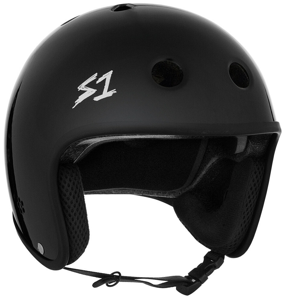 S1 Retro Lifer Helmet - Black Gloss- Size XL Only (Used)