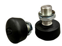 Roller Skate Toe Stop (Pair) 5/8 with Toe Stop Washer and Nut (Pair)