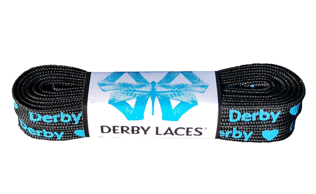 Hockey and Ice Skates Derby Laces Blue Camouflage 72 Inch Waxed Skate Lace for Roller Derby and Boots 