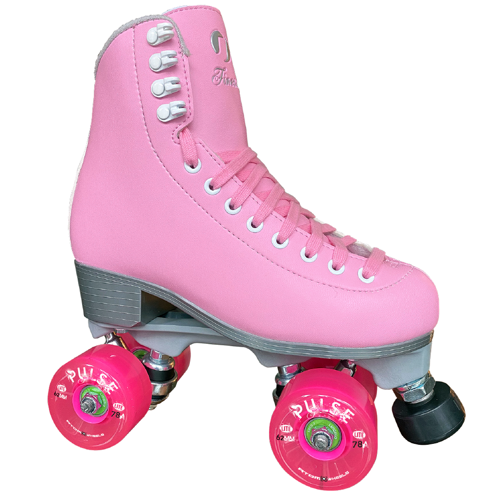 Jackson Outdoor Quad Roller Skates - Finesse Pink - FigureSkatingStore
