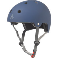 Triple Eight Dual Certified Rollerskating Helmet - Blue Matte
