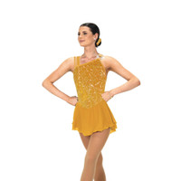 Jerry's Ice Skating Dress   - 645 Pure Gold Dress