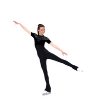 New Figure Skating Dress Catsuit 291 Long Sleeve Made on Order Youth & Adult 