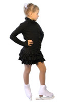 IceDress Figure Skating Outfit - Thermal - Valley ((Black))
