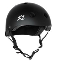 S1 Mega Lifer Helmet - Black Matte- Size L Only (Refurbished)