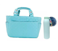 Kami-So Ice Skating Rink Tote (Cloud Nine) and The Brilliant Bottle (Blue)