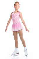 Elite Xpression - Elegant Baby Pink Lace Dress