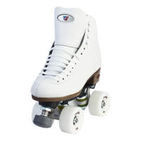 Riedell Quad Roller Skates - 120 Raven (White)