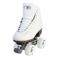 Riedell Quad Roller Skates - 120 Raven (White)