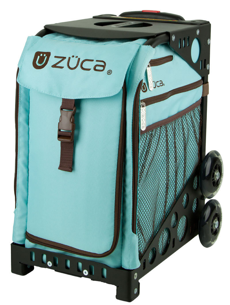 ZUCA Sport Artist Stealth Bag and Black Frame with Non-Flashing Wheels includes 4 Large Utility Pouches 