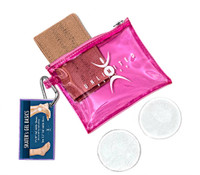 Unlimited Motion - Pink Zipper Gel Necessity Kit