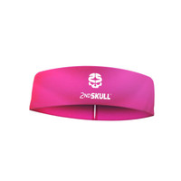 2nd Skull Protective Headband with Silicone Grip Pink 3rd view