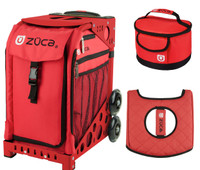 Puerto Rico with Gift Lunchbox and Seat Cover Red Frame ZUCA Sport Bag