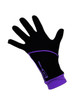 Icedress - Thermal Figure Skating Gloves "IceDress" (Black and Purple)