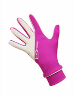 IceDress Two Color Thermal Figure Skating Gloves Sport (Fuchsia / White)