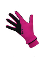 Icedress - Two Color Thermal Figure Skating Gloves "IceDress-Sport" (Fuchsia and Black)