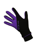 Icedress - Two Color Thermal Figure Skating Gloves "IceDress-Sport" (Black and Purple)