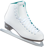 Riedell 2015 Model 10 Opal / 110 Opal Ice Skates and a FREE Skate Guards 2nd view