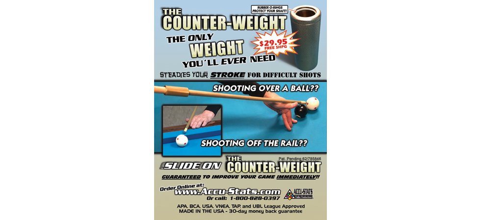 The Counter-Weight!  The OnLY weight you will EVER need!
