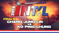 I9B-26D*: Jung Lin Chang vs. Ko Ping-Chung (Finals)*