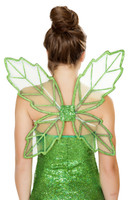 Glittery Green Fairy Wings