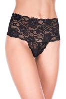 Thick High Waist Lace Cheeky Panty