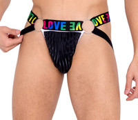 Men's LOVE Rainbow Jock Strap