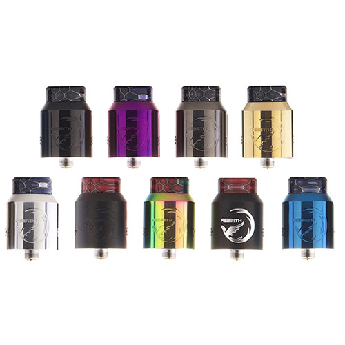 Hellvape X Mike Vapes Rebirth Rda 24mm Us Wholesale Vapor