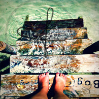 Caye Caulker Stairs to the Sea