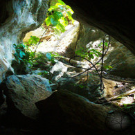 Cave Branch Rocky Light in Cavern