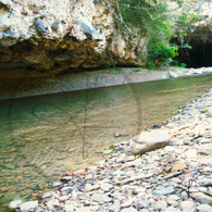 River into Cave Branch Cave