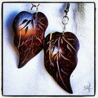 Coconut Leaf Earrings