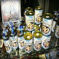 Canned Bratwurst in Munich Airport