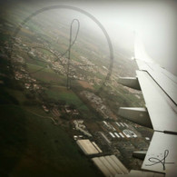 Overhead Munich to Budapest