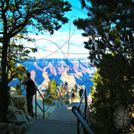 Stairs to Grand Canyon Lookout