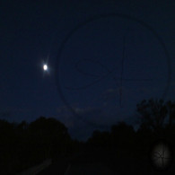 The Moon at Grand Canyon National Park