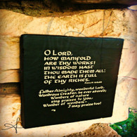 Pslam 186 Plaque Lookout Point