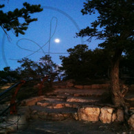 Mohave Point Moonrise