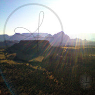 Sun Streaks Sedona Valley