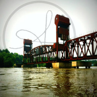 Rail Bridge to Iowa from Illinois