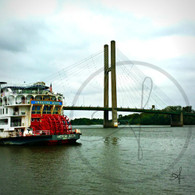 Paddlewheel and Bridge