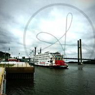 Port with American Queen