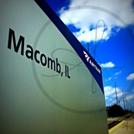 Amtrak Sign Macomb IL