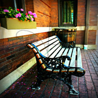 Macomb Station Bench View
