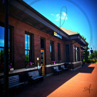 Macomb Station Platform Area